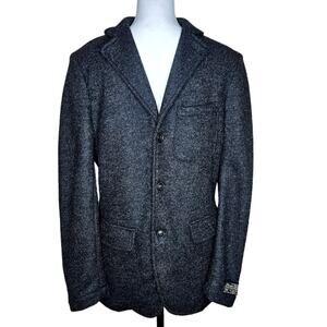 1st PAT-RN Comfort Knit Blazer Wool Gray Size S